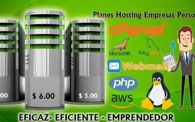 PLANES HOSTING PARA EMPRESAS PERSONALES